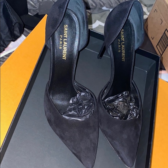 SUPER SALE!! Saint Laurent pumps in black suede - Picture 3 of 10